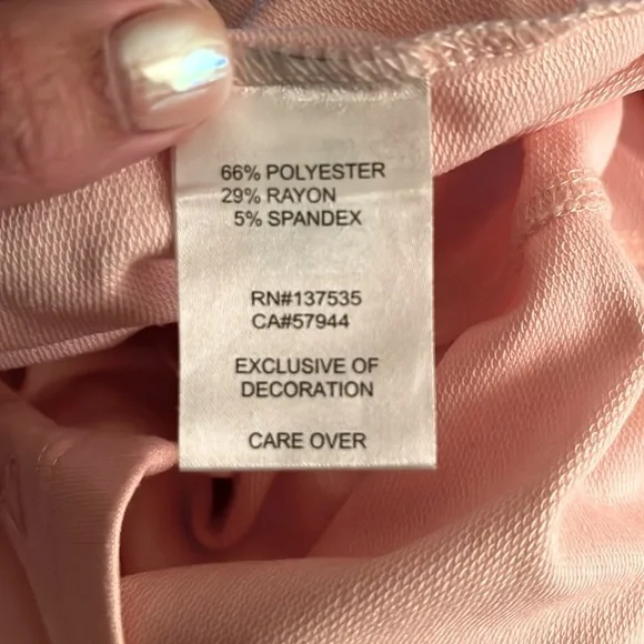 Waste Management Phoenix Open (2024) Women’s Pink Long Sleeve Hoodie, Size M - Picture 8 of 8